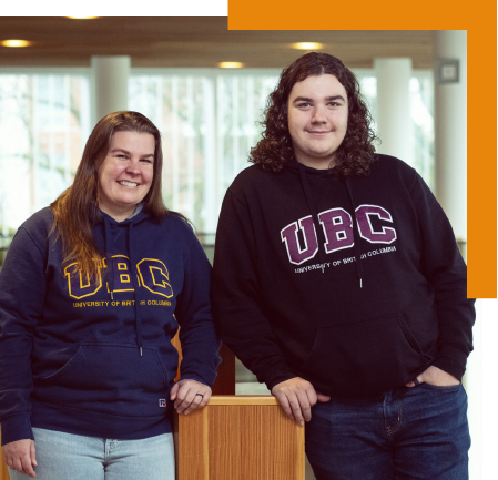 Thanks to donors, this other and son said yes to studying at UBC together