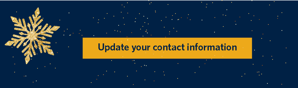 Update your contact information | Happy holidays from UBC!